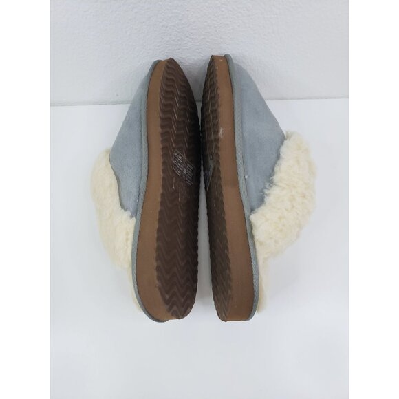 AZ Essentials Women's Fluffy Slipper Mules‎ in Gray - Size 7 - Picture 6 of 9